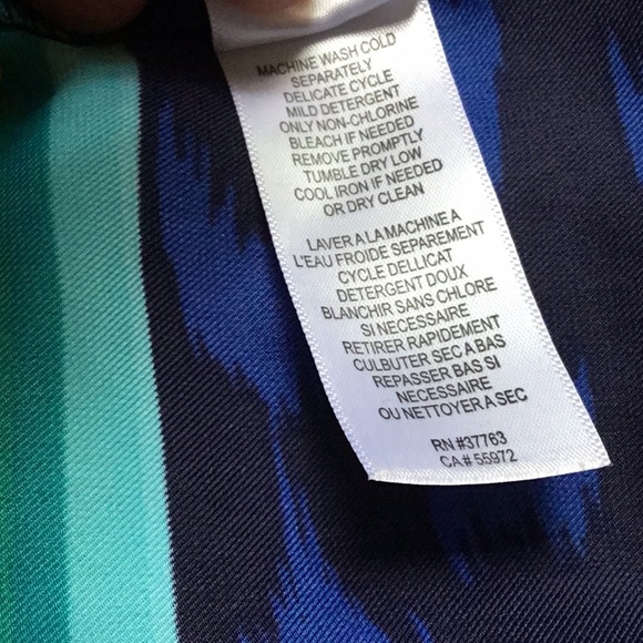 Laundry by Shelli Segal multicolored tunic dress - Picture 7 of 7